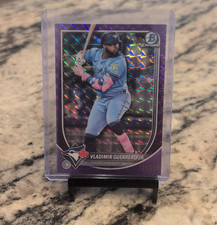 2025 Bowman Vladimir Guerrero Jr. #27 Purple Geometric Refractor 159/250