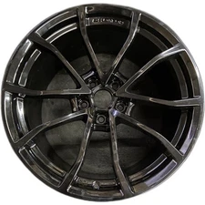 Rear Chevrolet Black Corvette OEM Wheel 20” 2012-2013 Rim Factory Original 5541