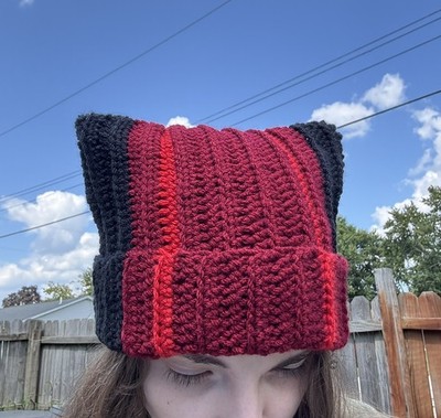 Handmade Twenty One Pilots Clancy Cat Beanie 