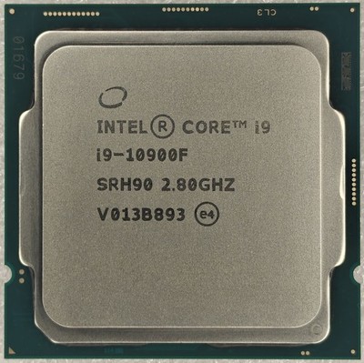 Intel Core i9-10900F CPU processor SRH90 2.80GHz 10-core 20MB LGA1200