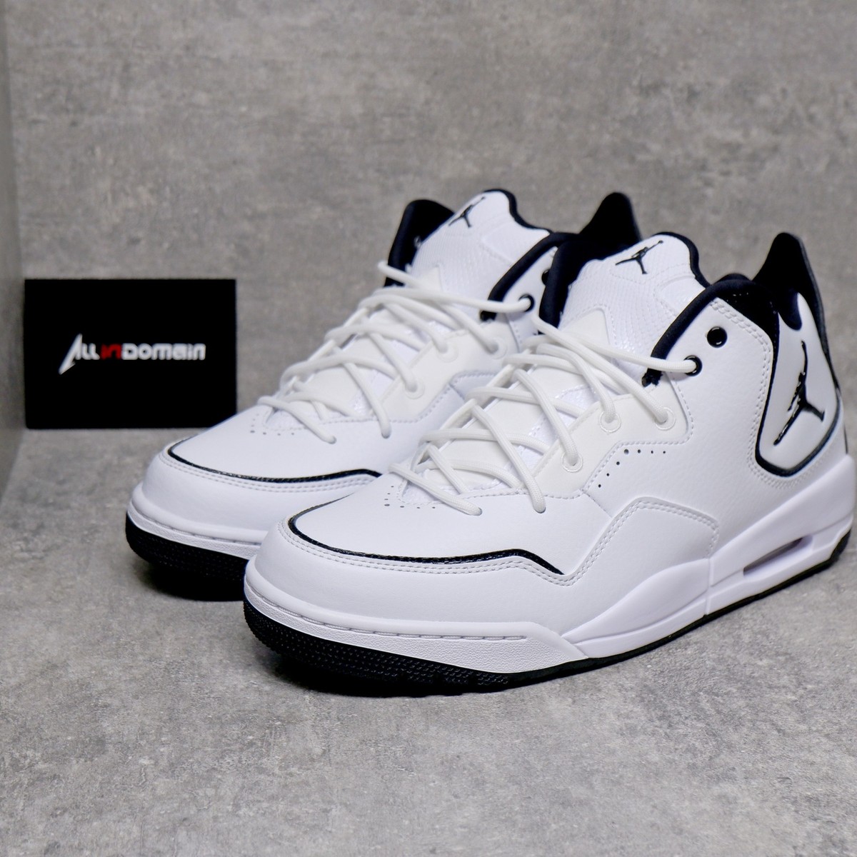 ★人気★ NIKE AJ23 JORDAN COURTSIDE 23 AR1000-100 Level SS/New - Jordan Courtside 23 White Black - AR1000-100