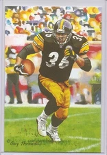 2015 Jerome Bettis Goal Line Art Postcard - Unsigned