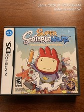 Super Scribblenauts create anything Nintendo DS CASE ONLY No Game