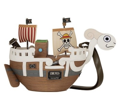 NEW One Piece Going Merry Figural Loungefly Crossbody Bag SDCC Limited Edition