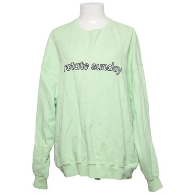 ROTATE Birger Christensen, Sweatshirt, Größe: L, Grün, Bio-Baumwolle, Print #lm3