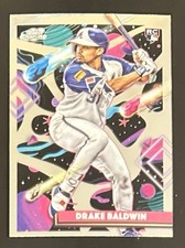 2025 Topps Cosmic Chrome Drake Baldwin RC #96 Atlanta Braves