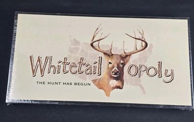 Whitetail-Opoly The Hunt Has Begun Monopoly Hunting Board Game New Sealed