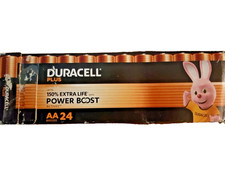 Duracell AA Batteries Plus Power Boost Battery Alkaline (pack of 24) BNIB
