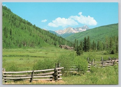 Cascade Village Colorado San Juan Mountains Scenic Landscape Postcard