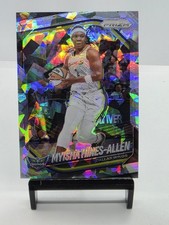 2025 Panini Prizm WNBA Myisha Hines-Allen Ice Prizm Dallas Wings #96