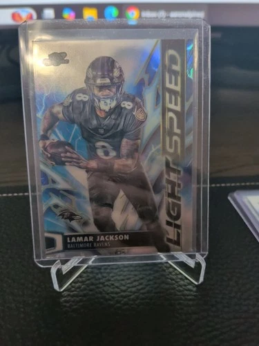 2025 Topps Cosmic Chrome Lamar Jackson Base (RAW)