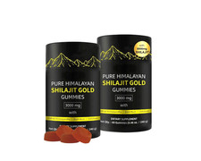  Pack Of 2 Shilajit Gummies Pure Himalayan Shilajit for Men Lab Tested 60Gummy