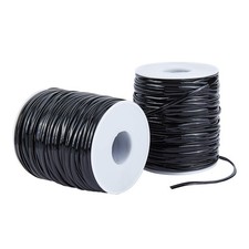 PandaHall 2 Rolls 100m/109 Yards Plastic Lacing Cord 2.3mm Lanyard String Bea...