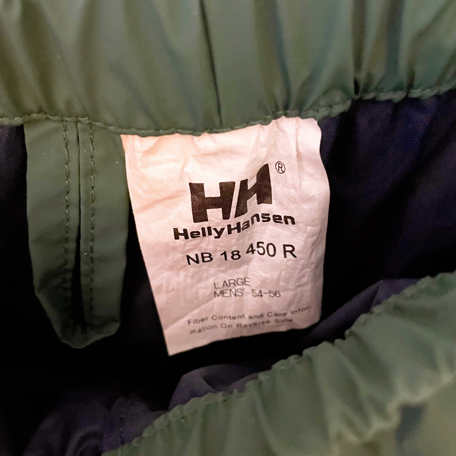 Helly Hansen Men's Green Waterproof Rain Pants, S… - image 4