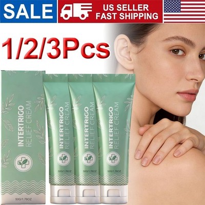 Intertrigo Relief Cream,Skin Fold Barrier Cream For Moisture,Friction Protection