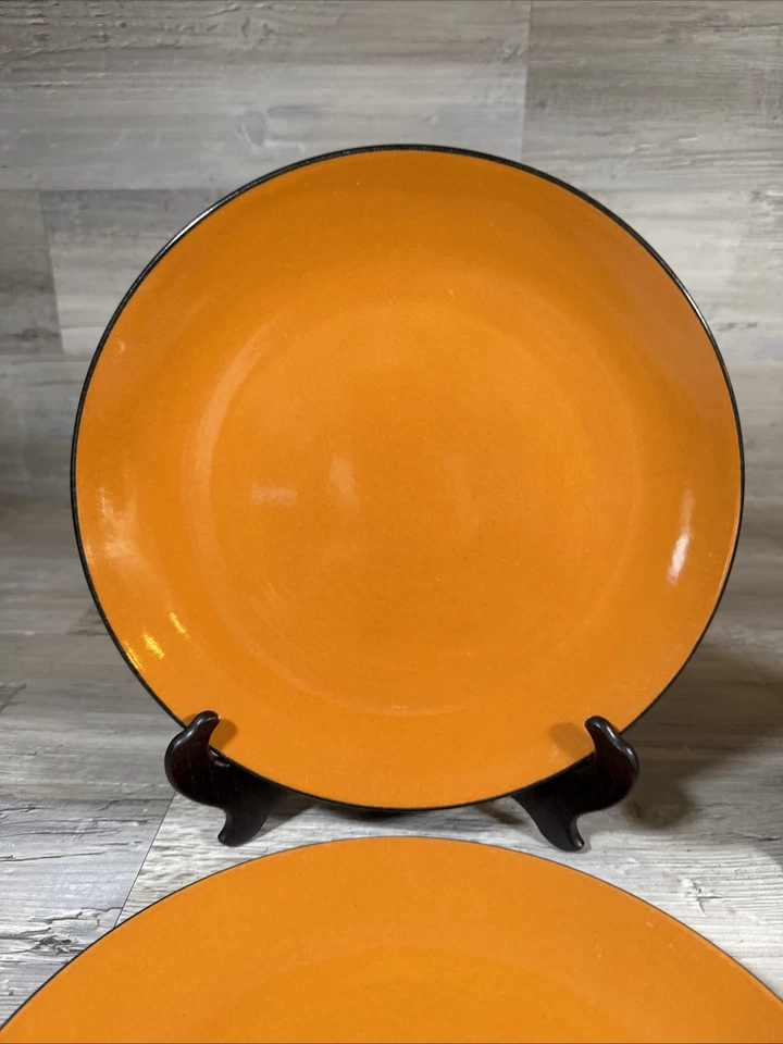 Corelle Hearthstone Comino Naranja Plato de Cena Ensalada/Pan 3 Cada Juego de 6 Foto 2 de 4
