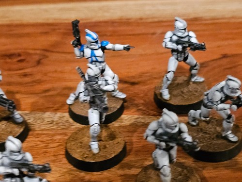 Star Wars Legion FFG Republic Clone Troopers sehr gut bemalt x7 Proxies JK035 - Bild 9 von 24