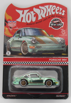 Hot Wheels 2023 RLC Porsche 964 Green Real Riders Magnus Walker