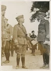 King Victor Emmanuel III and Marshal Badoglio and De Bono 1936
