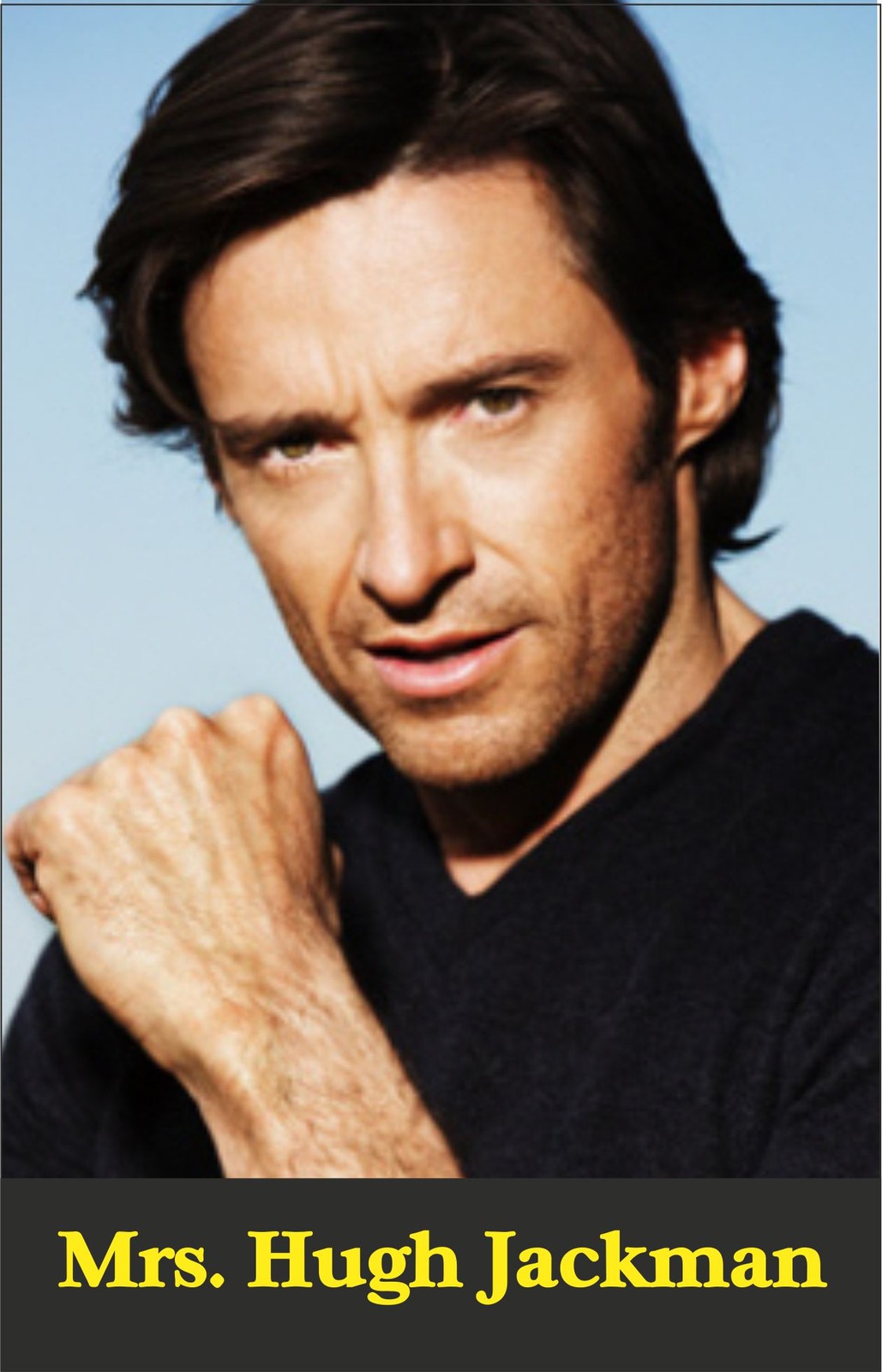 MRS CHARLIE HUNNAM HUGH JACKMAN HEATH LEDGER RUSSELL CROWE FRIDGE ...