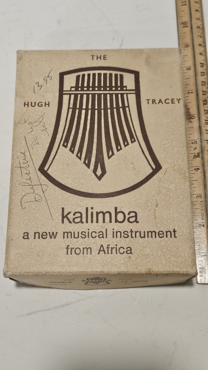 Hugh Tracey Kalimba 15 NOTE 80sデッドストック Hugh Tracey Treble Kalimba – House of Musical Traditions