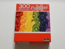 BRAND NEW Puzzlebug 300 Piece Puzzle - Colorful Electric Bumper Cars