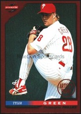  1996 Score Dugout Collection Artist's Proofs #37 Tyler Green