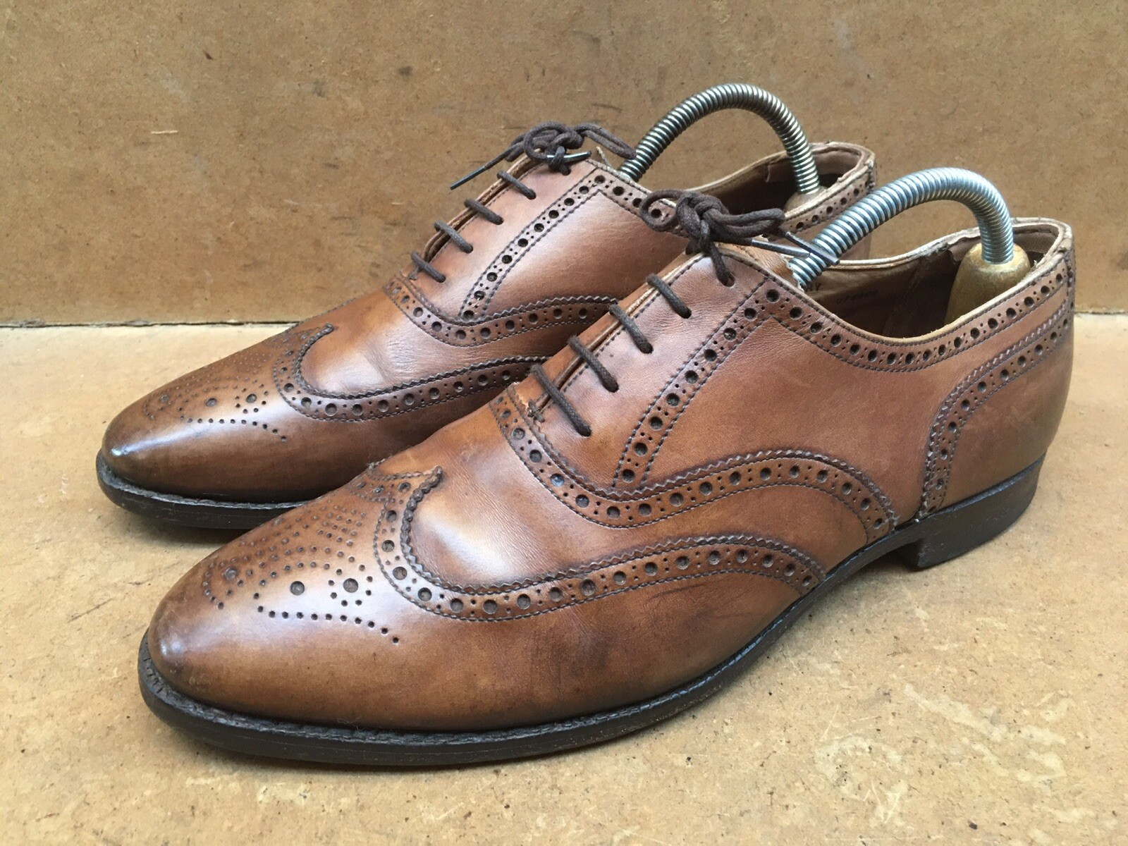 Crockett \u0026 Jones Finsbury Brown Wingtip 