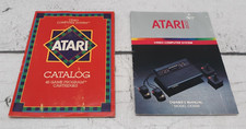 Original Atari Catalog 1982 Atari 2600 Booklet Red Insert Instructions  Manual