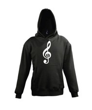Youth Designz Kids Hoodie Clef Pullover Logo Funny Music Artist