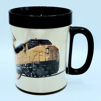 Vintage Union Pacific 6922 Thermo Serv Kaffee Tasse Becher 200th anniversary USA 
