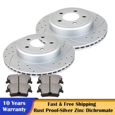 Rear Brake Rotors Disc and Pads for Dodge Charger Magnum Chrysler 300 Brakes Kit