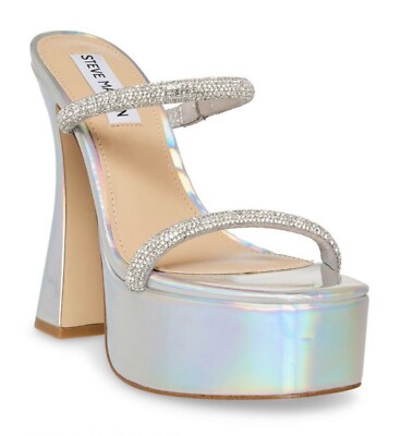 Steve Madden Iridescent Sandals Madden Rhinestone Klora Steve