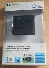 Image of Sandberg 133-67 External 4-Port Usb 2.0 Hub new sealed