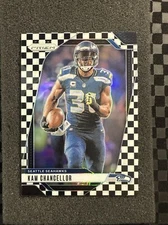 2024 Prizm Football Black & White Checkerboard #266 Kam Chancellor Seahawks SP