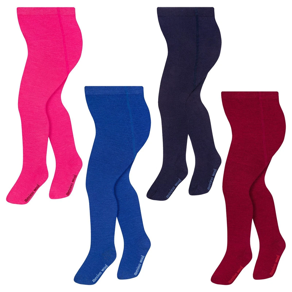 Steven - Winter Merino Wool Tights for Girls | Soft & Cozy Warm Pantyhose  Tights