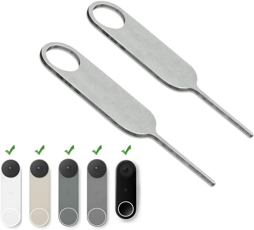 Nest Video Doorbell Security Pin Key with Removal Tool for Easy Dismantling-image