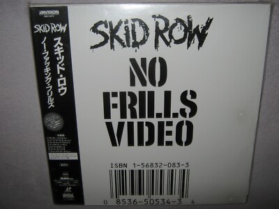 No Fucking Frills by Skid Row (VHS, Oct-1993, A*Vision