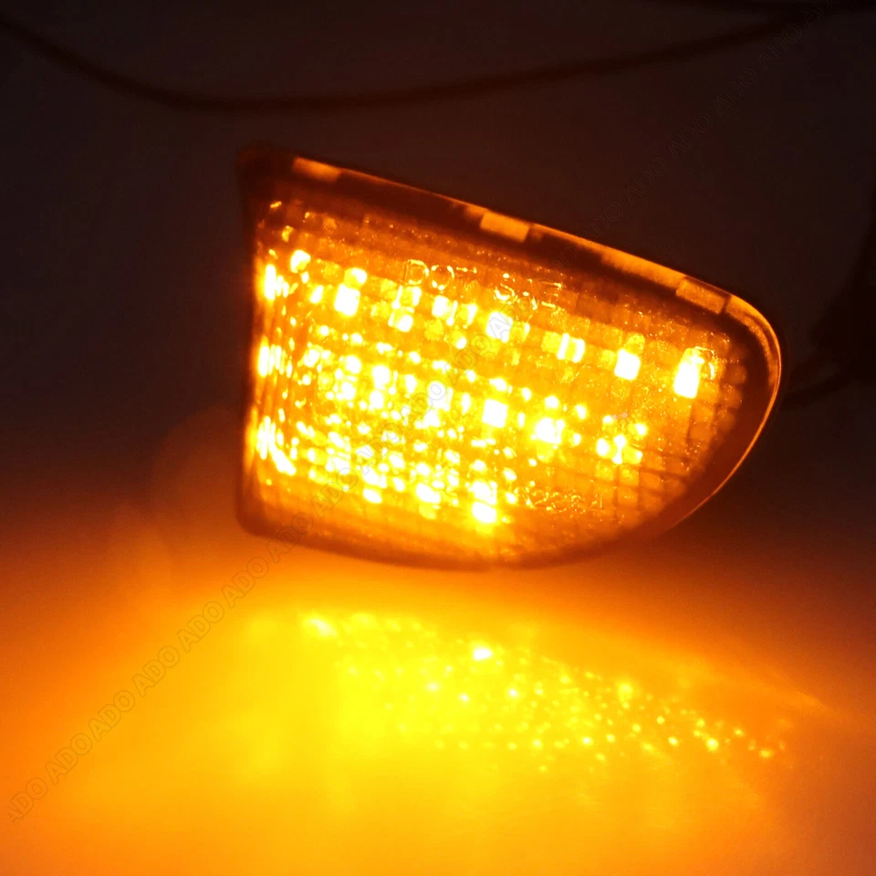 FÜR SMART FORTWO 451 CABRIO COUPE 07-14 SCHWARZ LED SEITENBLINKER BLINKER SMOKED - Bild 3 von 4