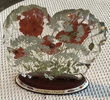 RBLI Limited Edition Cow Parsley & Poppies In Flanders?s Fields Bradford Exchang