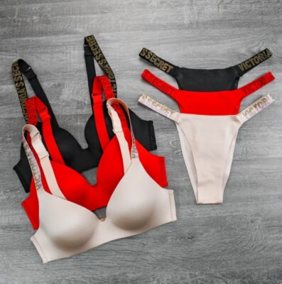 Secret bra set,underwear, shine lingerie,with rhinestones/1pc