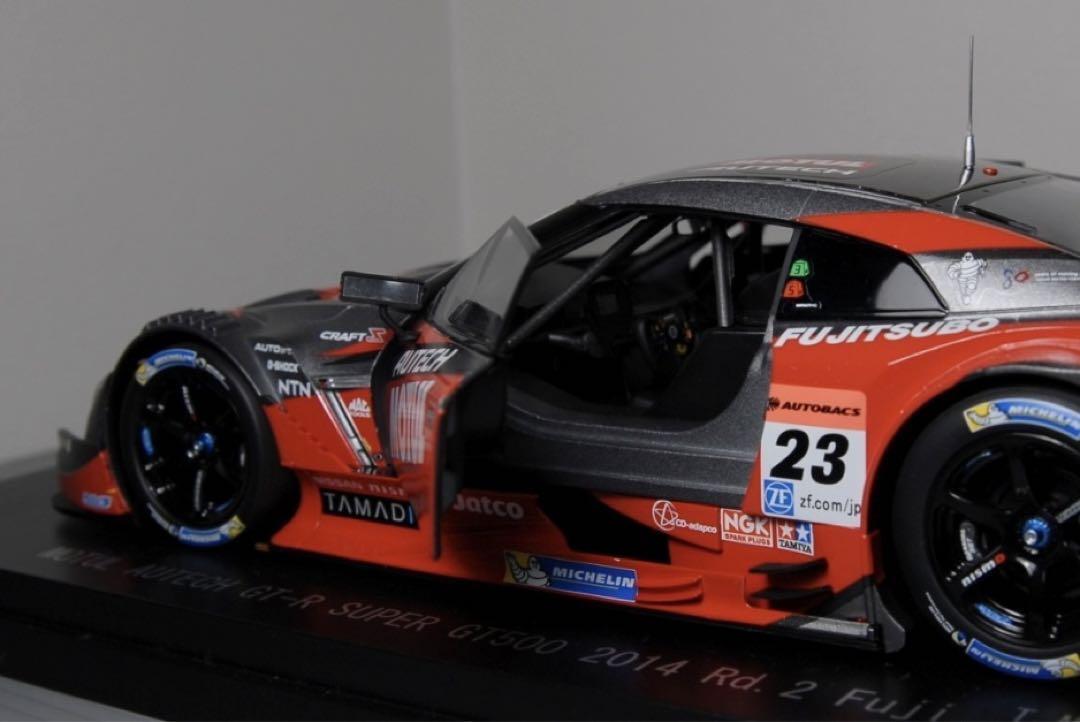 EBBRO Super GT Motul Autech GTR GT500 2014 1/18 Mini Car Red EBBRO Super GT Motul Autech GTR GT500 2014 1/18 Mini Car Red