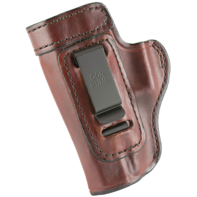 Don Hume J168036L Clip on H715m Holster LH Brown 4/" for Glock 19 for sale online