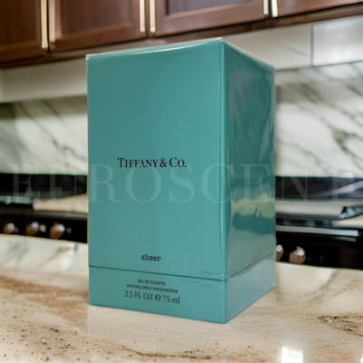 Tiffany and Co Sheer women's perfume EDT fragrance 75ml / 2.5oz NEW