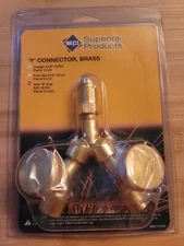 Superior Products Y Connector Brass Inert "B" Size ⅝"- 18RH Part #YV-420