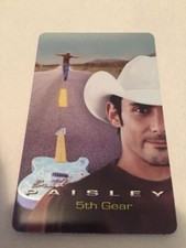 MUSICPASS Brad Paisley, 5th Gear ( 2007 ) Foil Download Card ( $0 - EXPIRED )