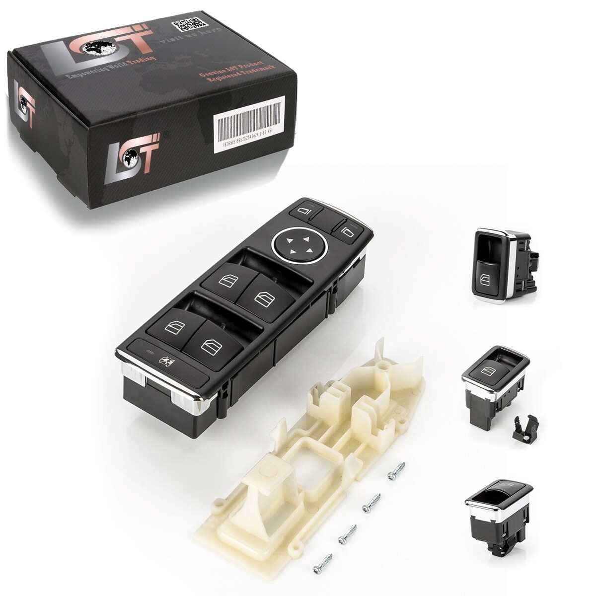 4X Window Lifter Switch Set Front Rear For Mercedes E-Class W212 S212 2009