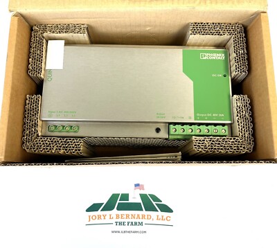 PHOENIX CONTACT, QUINT-PS-3X400-500AC/48DC/20 POWER SUPPLY 400-500AC 48VDC NOS S