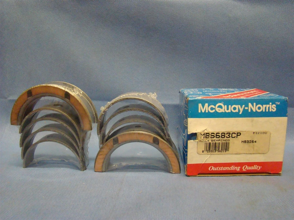 Dodge Plymouth 318 340 Main Bearing Set STD 1974-1982 Challenger Dart Charger SE - Image 2 of 2
