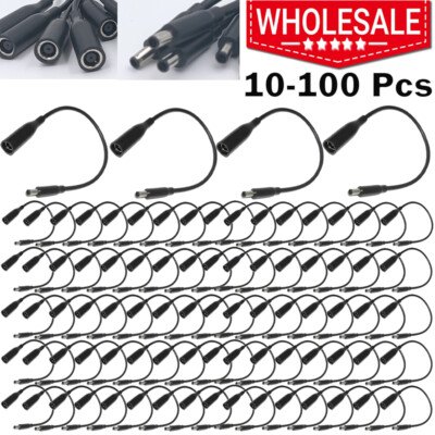 Lot Power Charger Converter Adapter Cable For DELL small Tips 7.4mm To 4.5mm
